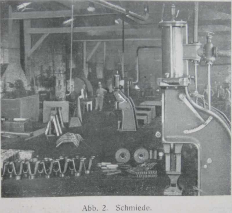 Gewerkschaft Mechernicher Werke: Schmiede