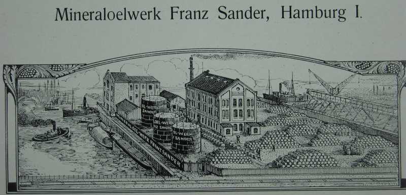 Mineralölwerk Franz Sander: Fabrikansicht