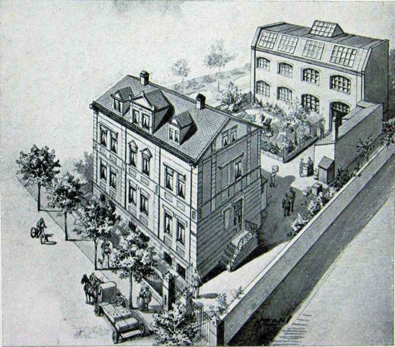 Appel von Sazenhofen: Fabrik vmtl. um 1930