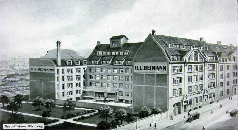 H. L. Heimann: Geschäftshaus Nürnberg