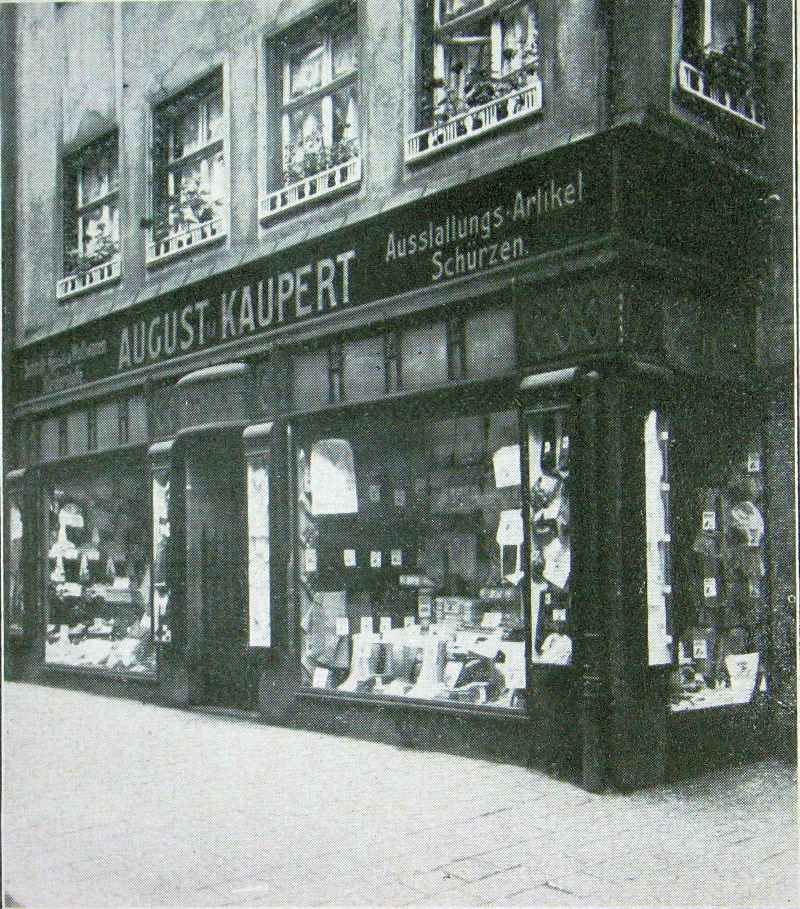 August Kaupert: Geschäft