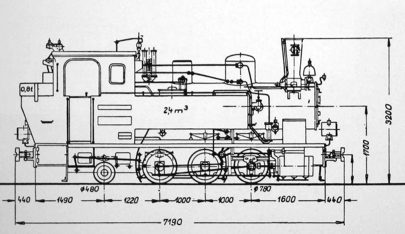 Skizze der 99 4711 (ex )