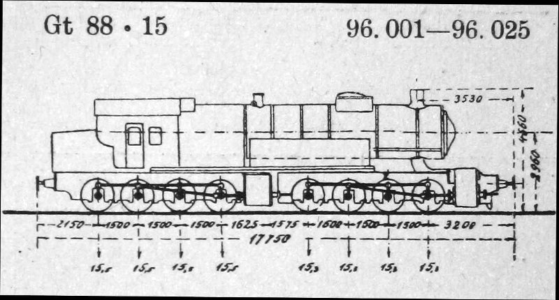 Gt 2x4/4 (1913) (Bayern) = 96 001-015 (DR)