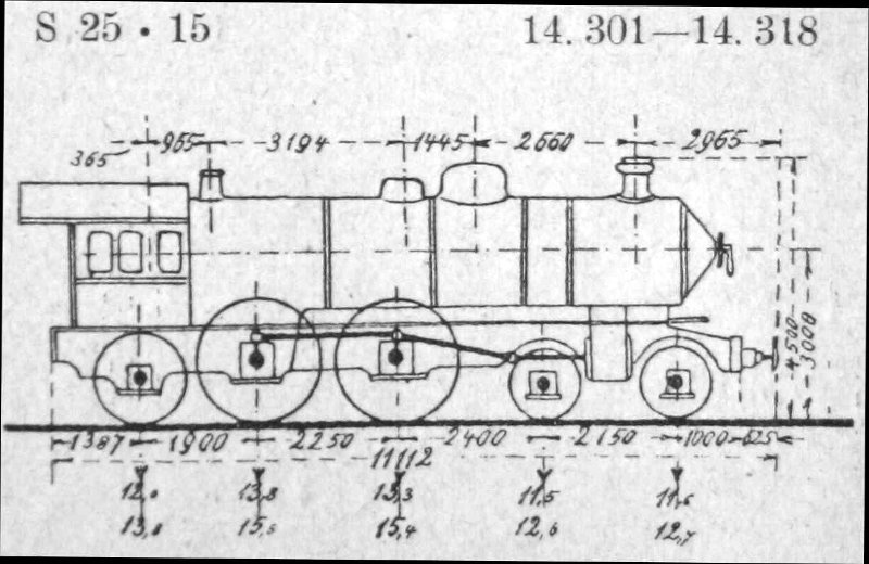 Skizze der X H1 (Sachsen) = 14.3 (DR)