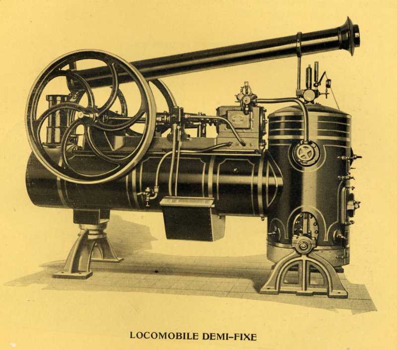 Brouhot & Cie.: Lokomobile