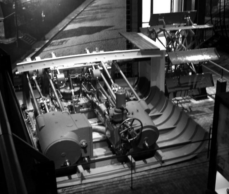 Schiffsdampfmaschine, Dt. Technikmuseum, Berlin