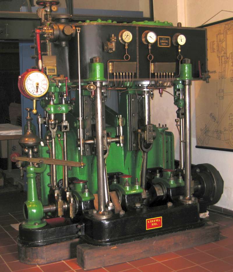 Flensburger Schiffahrtsmuseum: Schiffsmaschine