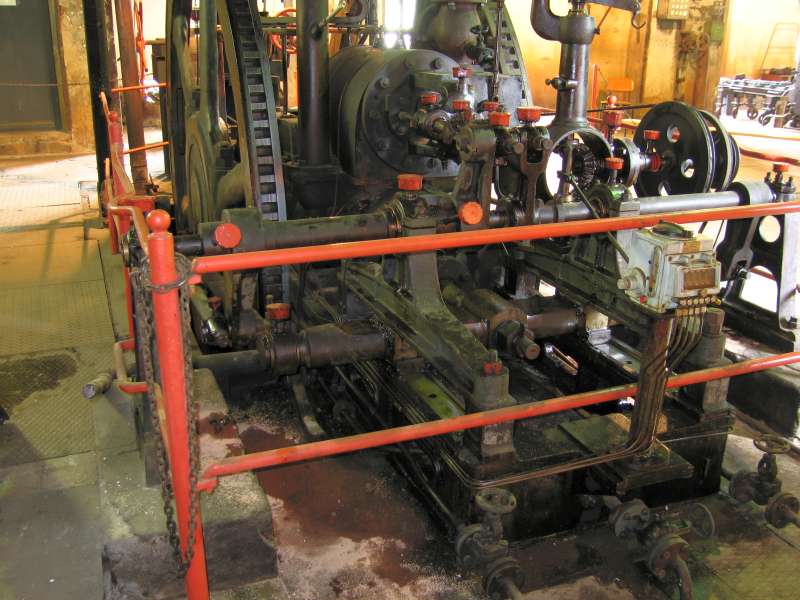 Brikettpresse in Domsdorf