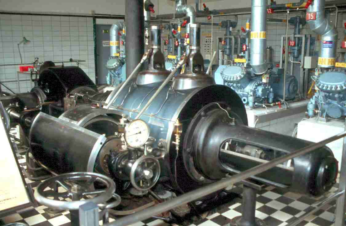 Dampfmaschine: Zylinder und Steuerung