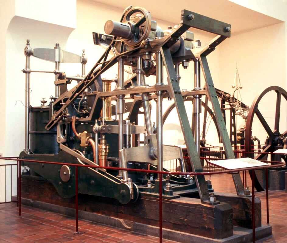 Schiffsdampfmaschine: Deutsches Museum, München