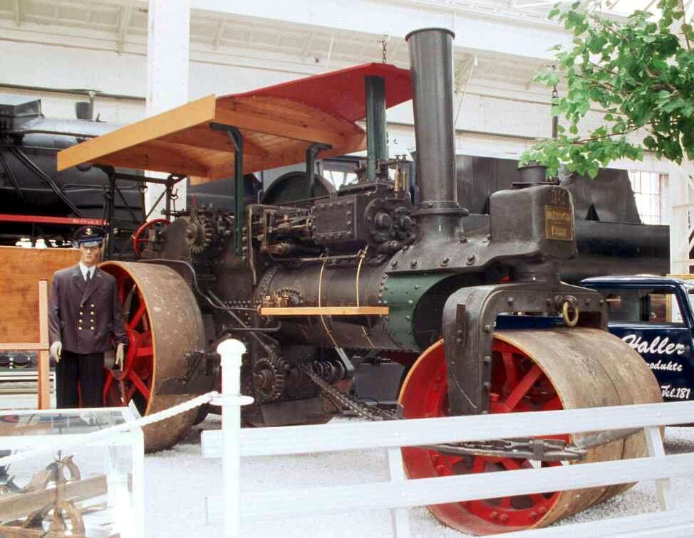 Dampfwalze/-zugmaschine: Technik-Museum, Speyer