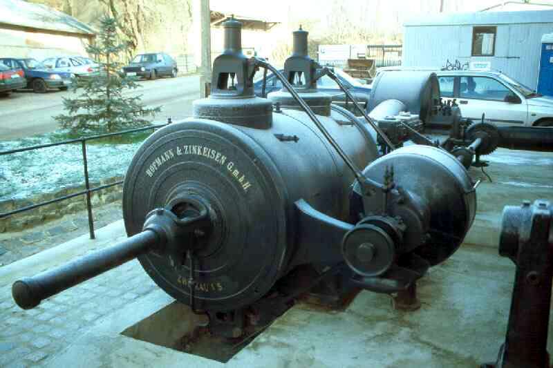 Dampfmaschine, F. Berger in Obercunnersdorf