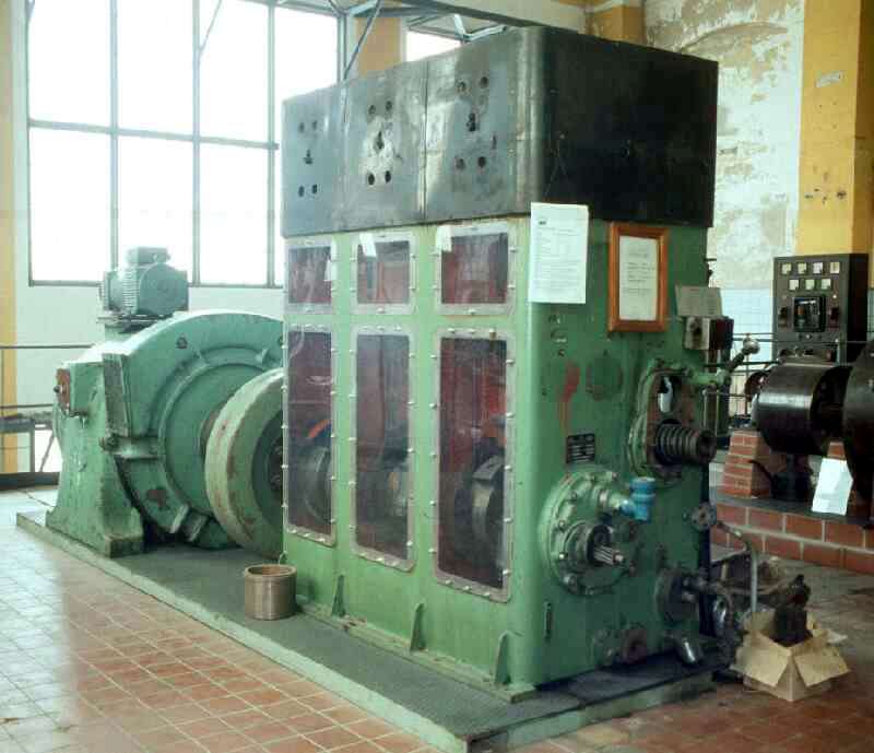 Dampfmotor Kraftwerk Hirschfelde