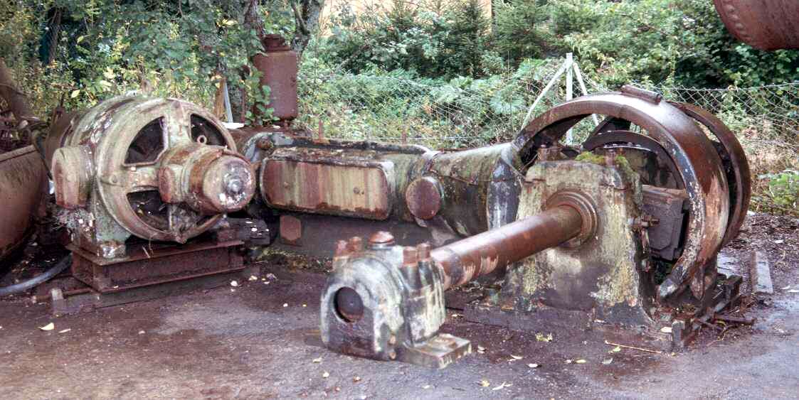 Dampfmaschine: auf dem Bauhof Loßburg