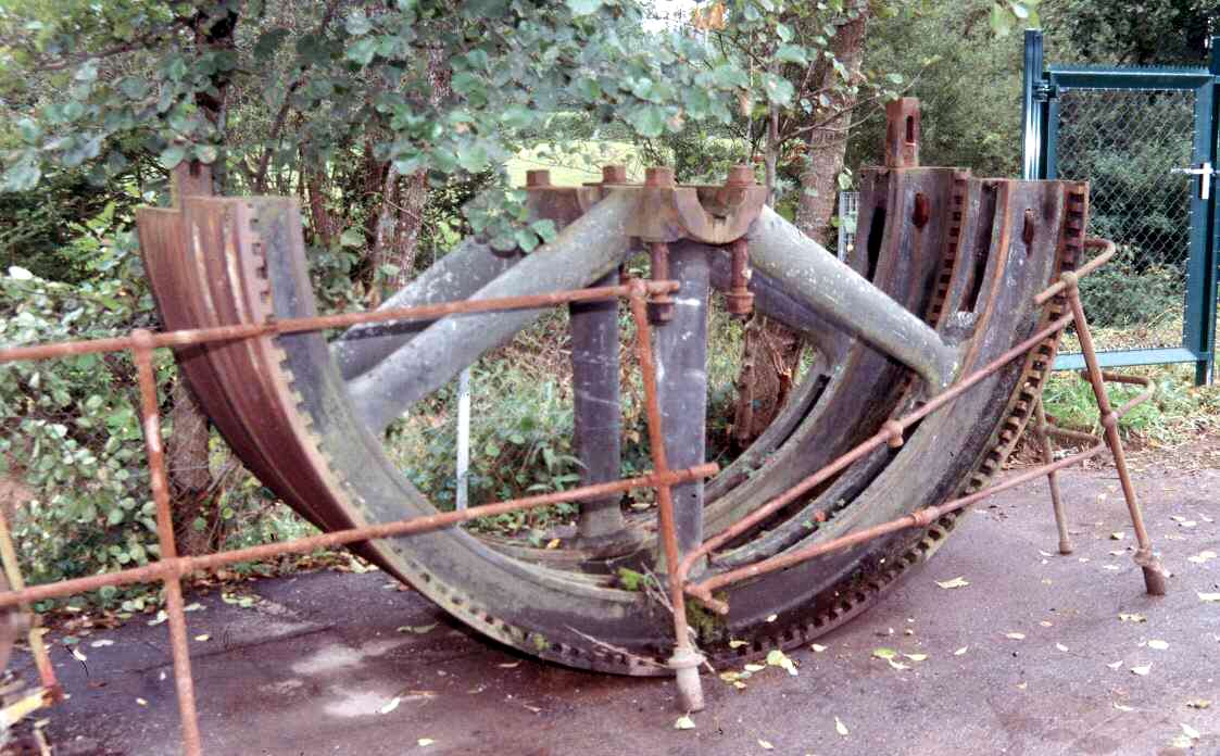 Dampfmaschine: auf dem Bauhof Loßburg