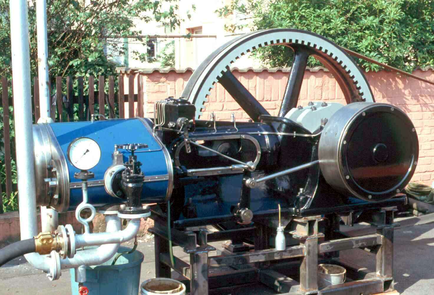 Dampfmaschine: Museum Großauheim, Hanau