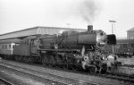 50 2884, vor Reisezug; Bf Münster Hbf