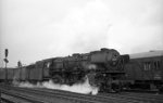 01 187, Anfahrt vor E 566; Bf Münster Hbf