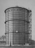 Wasserloser Gasbehälter für Gaswerk Lünen