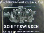Anzeige für Schiffswinden (1913)