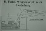 H. Fuchs Waggon-Fabrik Aktiengesellschaft: Lageplan