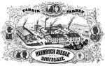 Fabrikansicht in Stuttgart (um 1865)