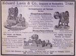 Eduard Laeis & Co.: Anzeige