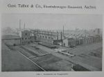 Gust. Talbot & Co., Eisenbahnwagen-Bauanstalt: Frontansicht