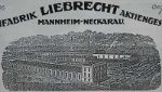 Liebrecht & Comp.: Fabrikansicht