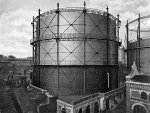 Gasbehälter, 8.000 m³ Inhalt, erbaut im Jahre 1902
