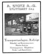 A. Stotz: Anzeige Transportanlagen