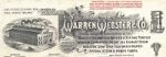 Warren Webster & Co.: Briefkopf