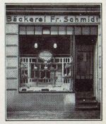 Friedrich Schmidt, Dampfbäckerei: Geschäft