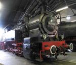 Dampflokomotive: Ansicht von rechts