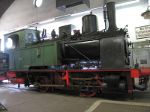 Dampflokomotive: Ansicht von rechts