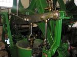 Dampfpumpe: Triebwerkshälfte mit Balancier
