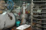 PG Pangkah: Dampfmaschine zum Antrieb der Maischen