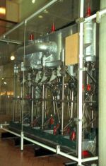 Seelhaus-Pumpwerk: Rohre zum Wasserbehälter