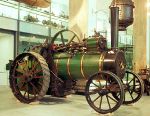 Dampfwalze/-zugmaschine: Science Museum, London