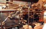 Dampfmaschine: Corliss-Tandemzylinder