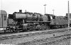 Dampflokomotive: 50 1699, Steht am Hilfszug; Bw Münster