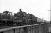 Dampflokomotive: 38 3122, Ausfahrt; Bf Trier Hbf