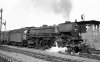 Dampflokomotive: 03 1021 rangiert mit D 282; Bf Münster Hbf