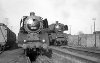 Dampflokomotive: 03 091, daneben 03 218; Bw Rheine