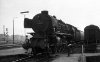 Dampflokomotive: 01 1073, Einfahrt vor D 93; Bf Münster Hbf