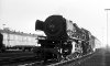 Dampflokomotive: 01 187, Einfahrt vor E 465; Bf Münster Hbf