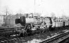 Dampflokomotive: 50 574 vor Güterzug; Bf Lengerich