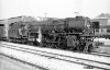 Dampflokomotive: 01 227, vor Zug; Bf Münster Hbf