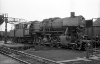 Dampflokomotive: 50 2899, nimmt Wasser; Bw Hohenbudberg