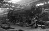 Dampflokomotive: 23 056, Ausbesserung, zerlegt; AW Trier Werkhalle